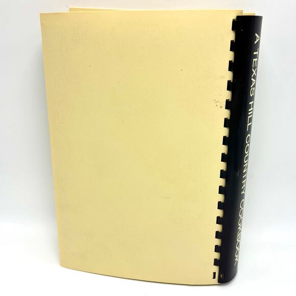 A Texas Hill Country Cookbook Blue Lake Deerhaven Community Recipes Vintage 80s - Picture 2 of 8